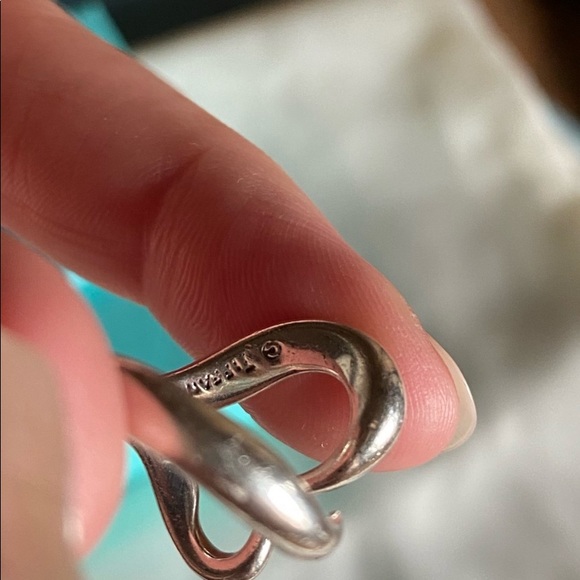 ❤️TRADED❤️Tiffany & Co. Elsa Peretti Open Heart Ring - Picture 11 of 13